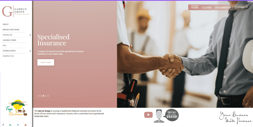 Garrun Group Homepage